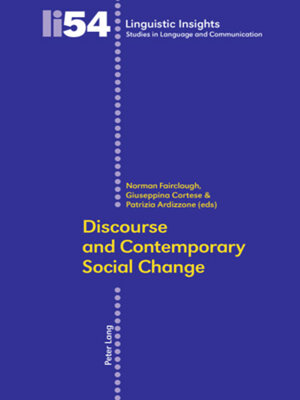 cover image of Discourse and Contemporary Social Change